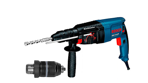 Đánh giá kỹ thuật máy khoan búa BOSCH GBH2-26DFR (800W)